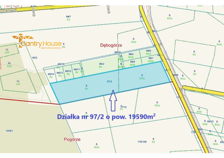 Działka na sprzedaż - Chmielna Dębogórze, Kosakowo, Pucki, 19 590 m², 11 800 000 PLN, NET-702407