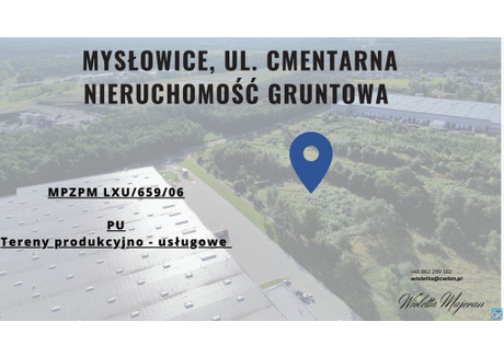 Działka na sprzedaż - Cmentarna Mysłowice, 5200 m², 2 080 000 PLN, NET-1015/GKN/DZS-3016