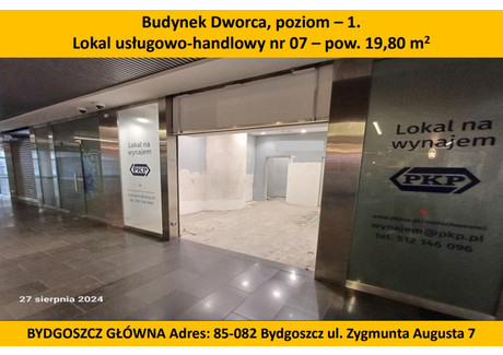 Lokal handlowy do wynajęcia - Zygmunta Augusta Bydgoszcz, 19,8 m², 1287 PLN, NET-21010044