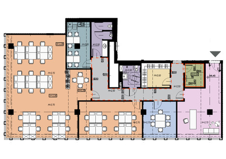 Biuro do wynajęcia - Roździeńskiego Śródmieście, Katowice, 319,39 m², 395 Euro (1706 PLN), NET-19625006