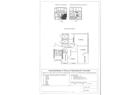 Mieszkanie na sprzedaż - Santocka Świerczewo, Szczecin, 55,8 m², 413 500 PLN, NET-22960113