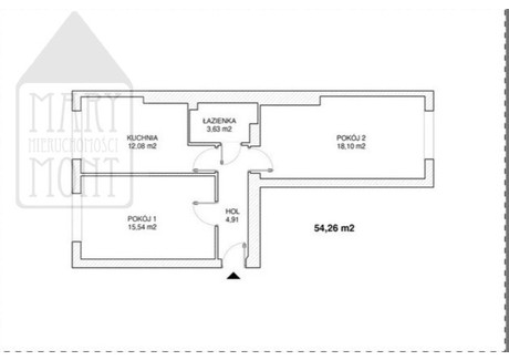 Mieszkanie na sprzedaż - Marymoncka Stare Bielany, Bielany, Warszawa, 54,5 m², 850 000 PLN, NET-15540/4595/OMS