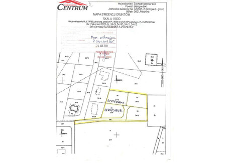 Działka na sprzedaż - Pękanino, Białogard, 953 m², 60 000 PLN, NET-CR0575