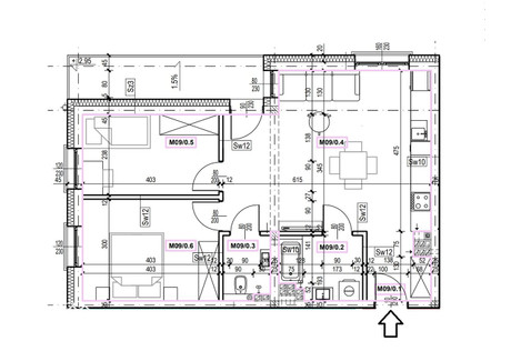 Mieszkanie na sprzedaż - Wygoda Bogucice, Wieliczka, Wielicki, 58,01 m², 639 000 PLN, NET-DNX-MS-28657-3