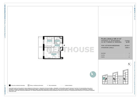 Mieszkanie na sprzedaż - Śródmieście, Katowice, Katowice M., 38,92 m², 486 507 PLN, NET-NXH-MS-4618