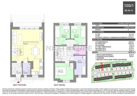 Dom na sprzedaż - Ostropa, Gliwice, Gliwice M., 90,85 m², 720 000 PLN, NET-NXH-DS-4445