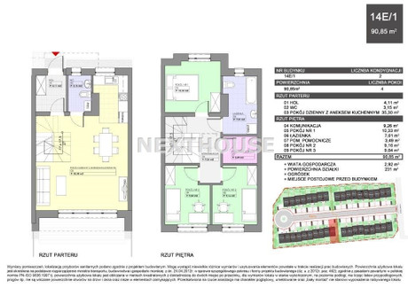 Dom na sprzedaż - Ostropa, Gliwice, Gliwice M., 90,85 m², 830 000 PLN, NET-NXH-DS-4730