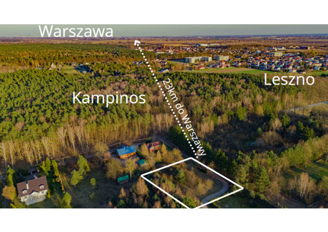 Działka na sprzedaż - Marianów, Leszno, Warszawski Zachodni, 1200 m², 348 000 PLN, NET-120/14727/OGS