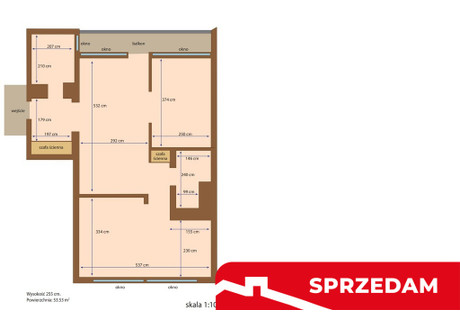 Mieszkanie na sprzedaż - al. Wyzwolenia Śródmieście, Warszawa, 53,53 m², 1 445 200 PLN, NET-401/13924/OMS