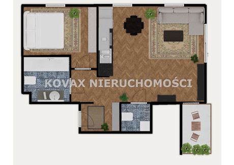 Mieszkanie na sprzedaż - Mozarta Prądnik Biały, Kraków, Kraków M., 57,75 m², 800 000 PLN, NET-KVX-MS-822