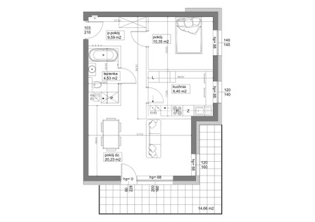 Mieszkanie na sprzedaż - Solec Kujawski, Bydgoski, 54,26 m², 428 654 PLN, NET-IDE-MS-11964