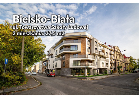 Mieszkanie na sprzedaż - Centrum, Bielsko-Biała, Bielsko-Biała M., 27,5 m², 375 000 PLN, NET-KBM-MS-1299