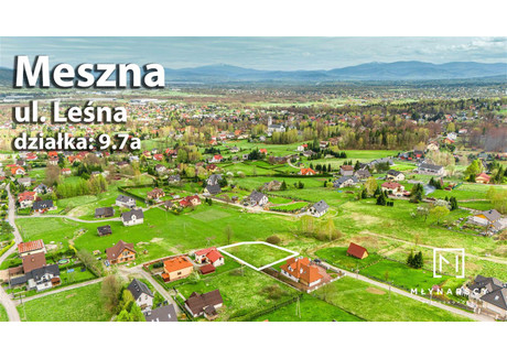 Działka na sprzedaż - Meszna, Wilkowice, Bielski, 970 m², 399 000 PLN, NET-KBM-GS-1321