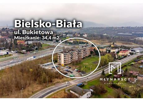 Mieszkanie na sprzedaż - Hałcnów, Bielsko-Biała, Bielsko-Biała M., 34,4 m², 279 000 PLN, NET-KBM-MS-1269