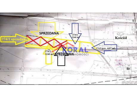 Działka na sprzedaż - Jerutki, Świętajno, Szczycieński, 3240 m², 178 200 PLN, NET-70740079