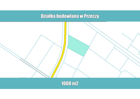Działka na sprzedaż - Przecza, Lewin Brzeski, Brzeski, 1000 m², 80 000 PLN, NET-1181