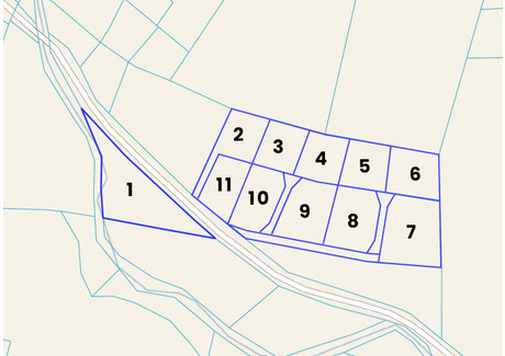 Działka na sprzedaż - Krużlowa Wyżna, Grybów (gm.), Nowosądecki (pow.), 1000 m², 75 000 PLN, NET-1628