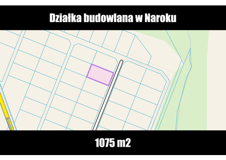 Działka na sprzedaż - Narok, Dąbrowa (gm.), Opolski (pow.), 1075 m², 97 000 PLN, NET-1416-1