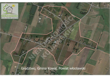 Działka na sprzedaż - Grodztwo, Kowal (Gm.), Włocławski (Pow.), 1246 m², 84 292 PLN, NET-1001