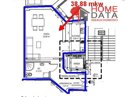 Biuro do wynajęcia - Tadeusza Kościuszki Poznań, 39 m², 1700 PLN, NET-506/2565/OLW