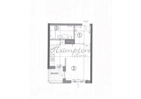 Mieszkanie na sprzedaż - Jana Nowaka-Jeziorańskiego Praga-Południe Gocław, Praga-Południe, Warszawa, 30,94 m², 535 000 PLN, NET-HH-MS-337382