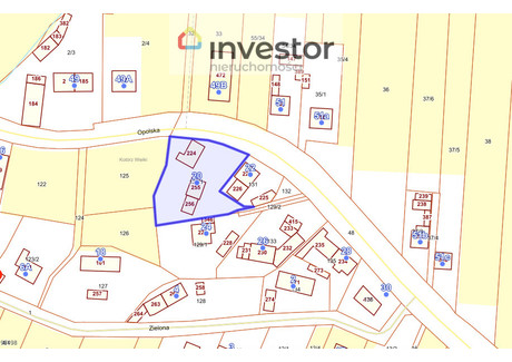 Działka na sprzedaż - Kotórz Wielki, Turawa, Opolski, 1459 m², 299 000 PLN, NET-4544/9376/OGS