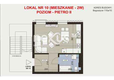 Mieszkanie na sprzedaż - Boguszyce, Oleśnica, Oleśnicki, 32,15 m², 273 275 PLN, NET-25/17137/OMS