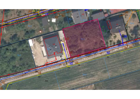 Działka na sprzedaż - Okrzei Koluszki, Łódzki Wschodni, 826 m², 207 000 PLN, NET-815/13397/OGS