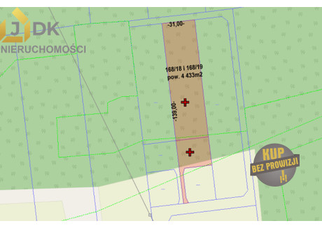 Działka na sprzedaż - Nowe Mistrzewice, Młodzieszyn, Sochaczewski, 4433 m², 155 155 PLN, NET-49/9309/OGS