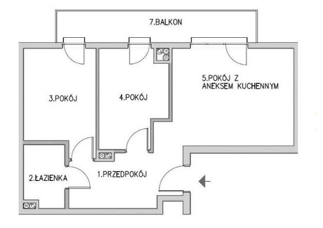 Mieszkanie na sprzedaż - Płochocińska Białołęka, Warszawa, 50 m², 599 000 PLN, NET-100049