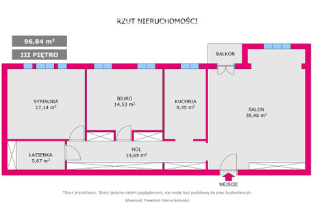 Mieszkanie na sprzedaż - Mikołaja Kopernika Śródmieście, Katowice, 96,84 m², 870 000 PLN, NET-34085/3685/OMS