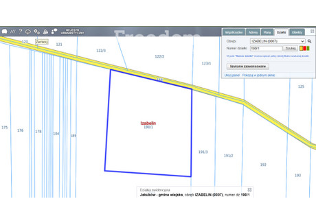 Działka na sprzedaż - Izabelin, Jakubów, Miński, 4000 m², 285 000 PLN, NET-9246/3685/OGS