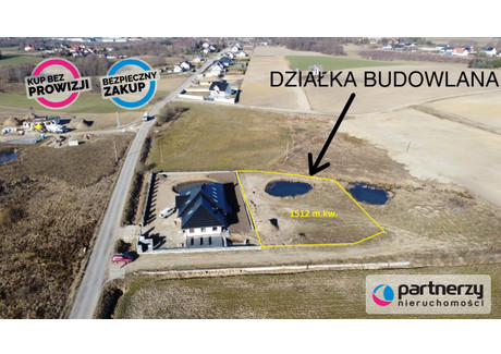 Działka na sprzedaż - Chłopska Dobrzewino, Szemud, Wejherowski, 1512 m², 349 000 PLN, NET-PAN384066