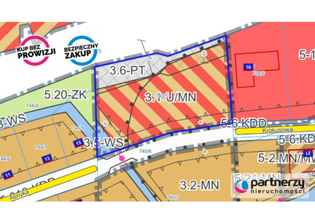 Działka na sprzedaż - Asnyka Luzino, Wejherowski, 3277 m², 623 000 PLN, NET-PAN882352