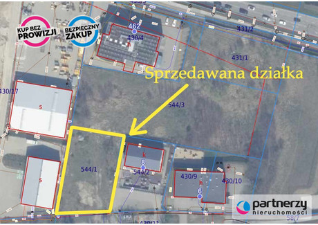 Działka na sprzedaż - Gostyńska Kokoszki, Gdańsk, 1699 m², 3 398 000 PLN, NET-PAN998603