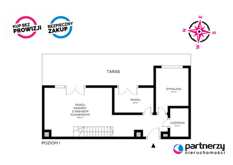 Mieszkanie na sprzedaż - Gdynia, 89,25 m², 768 000 PLN, NET-PAN733922