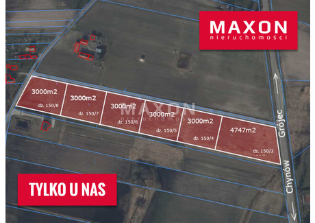 Działka na sprzedaż - Drwalew, Chynów, Grójecki, 3000 m², 210 000 PLN, NET-7452/GS/MAX