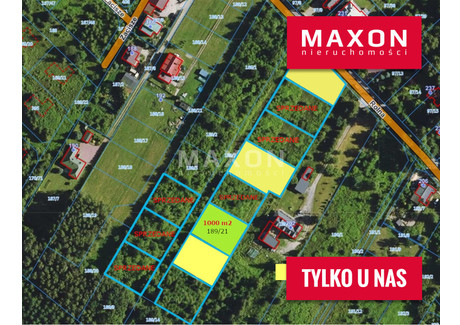 Działka na sprzedaż - Kajetany, Nadarzyn, Pruszkowski, 1000 m², 350 000 PLN, NET-7769/GS/MAX