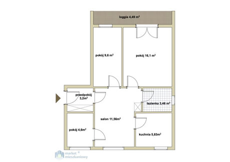 Mieszkanie na sprzedaż - Opaczewska Szczęśliwice, Ochota, Warszawa, 55,2 m², 890 000 PLN, NET-139572