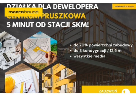 Działka na sprzedaż - Pruszków, Pruszkowski, 564 m², 2 350 000 PLN, NET-NOPO680