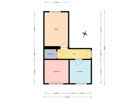 Mieszkanie na sprzedaż - Elektoralna Śródmieście, Warszawa, Śródmieście, Warszawa, 38,6 m², 750 000 PLN, NET-492512