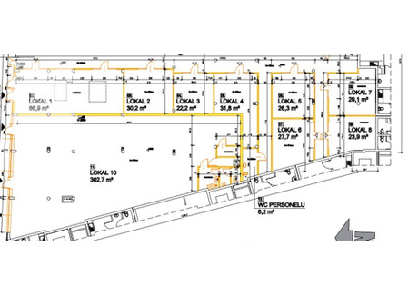 Lokal handlowy do wynajęcia - Okulickiego Bieńczyce, Kraków, 300 m², 16 500 PLN, NET-16404