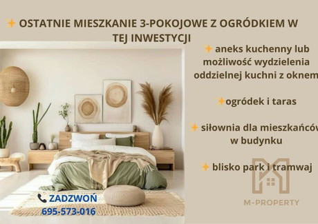 Mieszkanie na sprzedaż - Wrocław, 64,5 m², 746 416 PLN, NET-11/17248/OMS