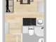 Mieszkanie do wynajęcia - Pabianicka Łódź-Górna, Łódź, 20 m², 1150 PLN, NET-30312/4034/OMW
