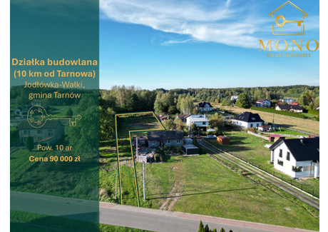 Działka na sprzedaż - Jodłówka-Wałki, Tarnów, Tarnowski, 1000 m², 90 000 PLN, NET-92