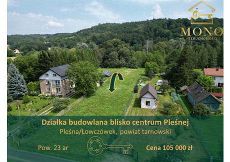 Działka na sprzedaż - Pleśna, Pleśna (gm.), Tarnowski (pow.), 2300 m², 105 000 PLN, NET-94