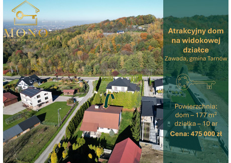 Dom na sprzedaż - Zawada, Tarnów, Tarnowski, 177 m², 475 000 PLN, NET-104