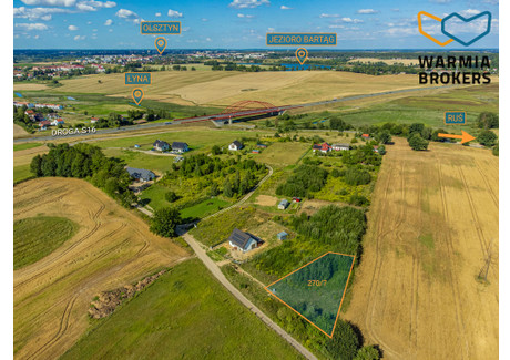 Działka na sprzedaż - Gościniec Niborski Bartąg, Stawiguda, Olsztyński, 1012 m², 212 520 PLN, NET-223/9981/OGS