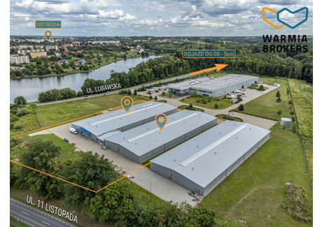 Magazyn, hala na sprzedaż - Lubawska Ostróda, Ostródzki, 4915,85 m², 9 000 000 PLN, NET-41/9981/OOS