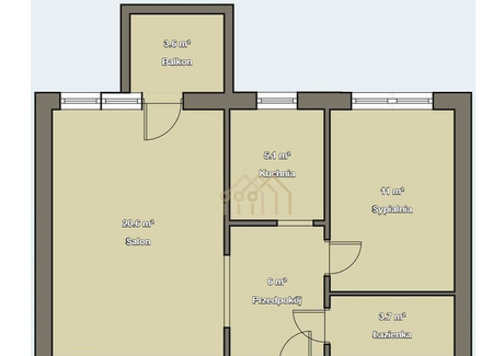 Mieszkanie na sprzedaż - Inflancka Śródmieście Muranów, Śródmieście, Warszawa, 46,8 m², 799 000 PLN, NET-260486